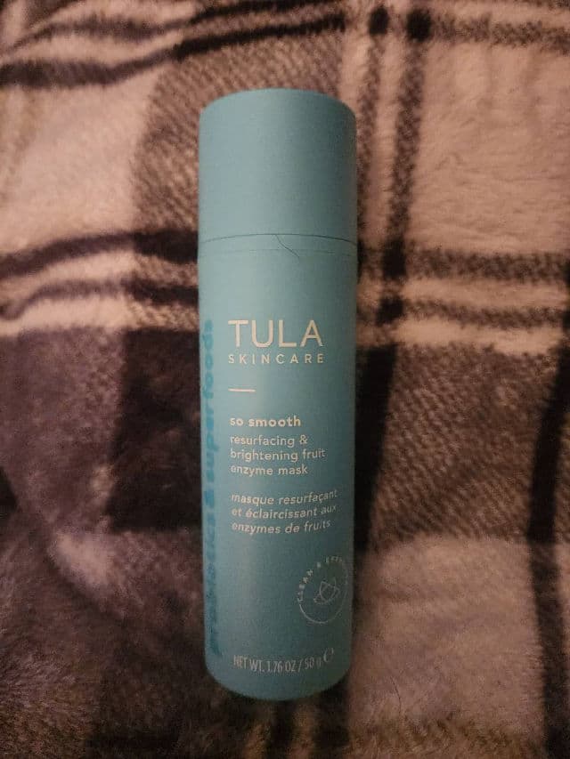 TULA Skincare So Smooth Resurfacing & Brightening Fruit Enzyme Mask review photo by Beckster