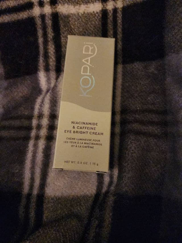 Kopari Niacinamide & Caffeine Eye Bright Cream review photo by Beckster