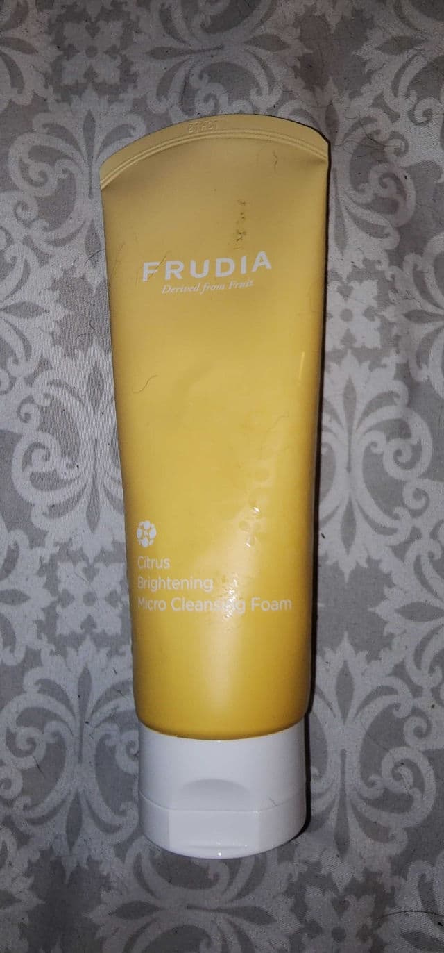 Frudia Citrus Brightening Micro Cleansing Foam review photo by Beckster