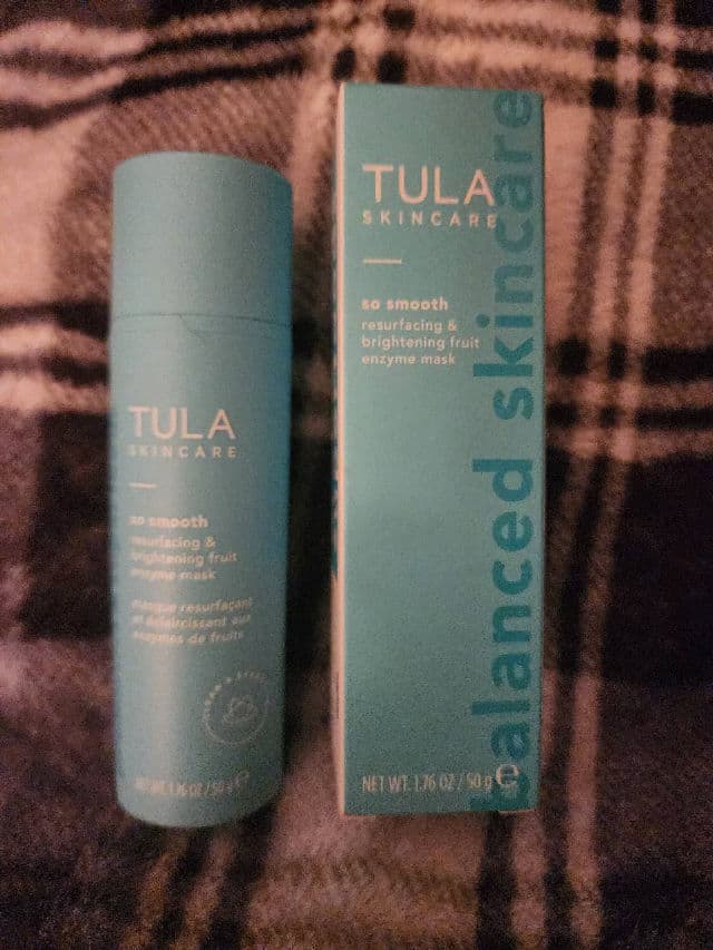 TULA Skincare So Smooth Resurfacing & Brightening Fruit Enzyme Mask review photo by Beckster