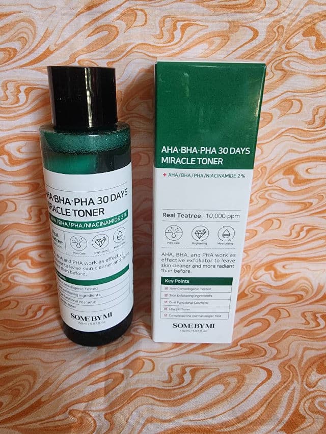 AHA BHA PHA 30 Days Miracle Toner product review