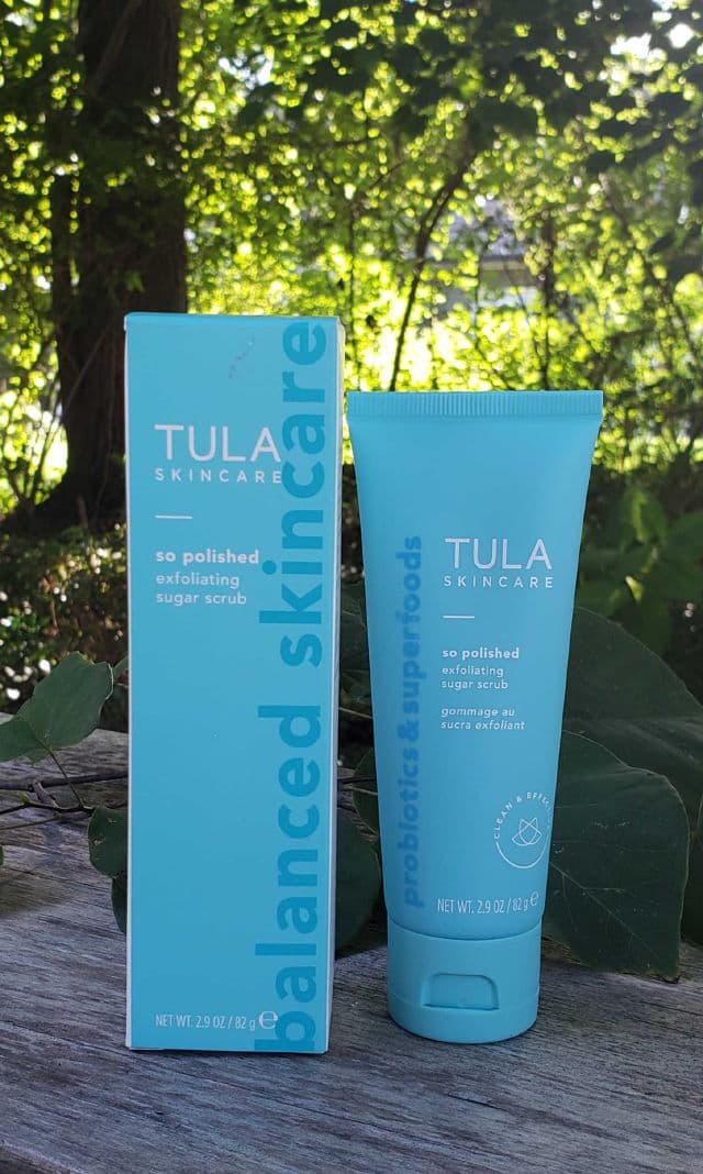 TULA Skincare So Polished Exfoliating Sugar Scrub review photo by Beckster