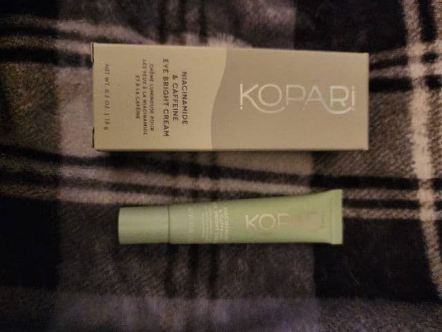 Kopari Niacinamide & Caffeine Eye Bright Cream review photo by Beckster