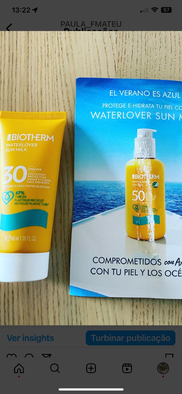 Biotherm Sun Care Protection Face SPF50+ in Lotion  review photo by Paula76