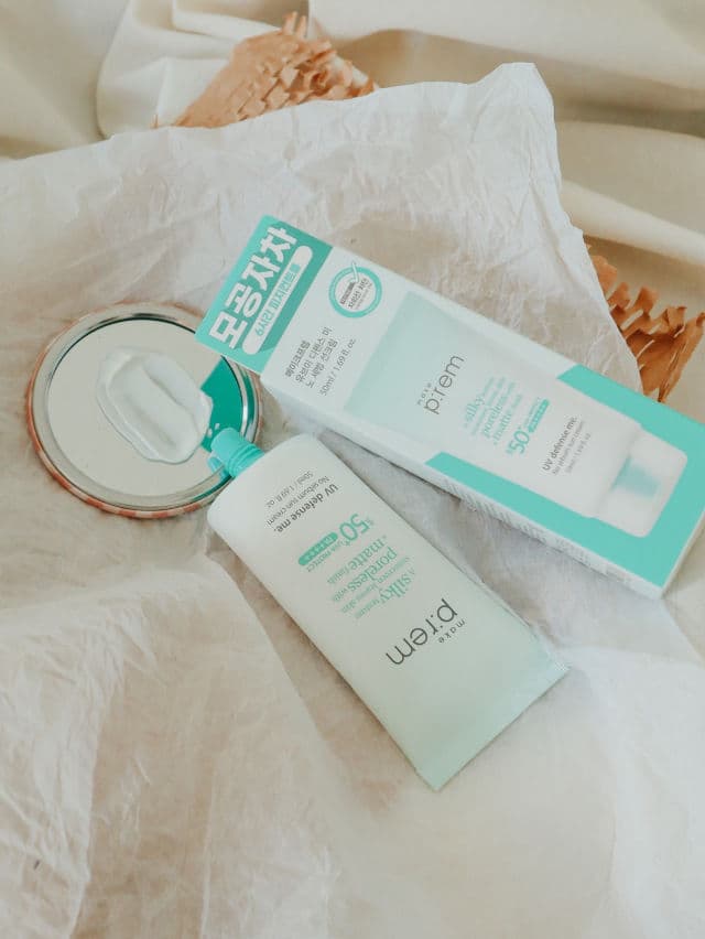 make p:rem UV Defense Me. No Sebum Sun Cream SPF50+ PA++++ review photo by huyglowee