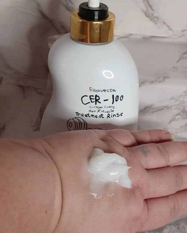 ELIZAVECCA CER-100 Collagen Coating Hair Muscle Treatment Rinse	 review photo by SarahRD