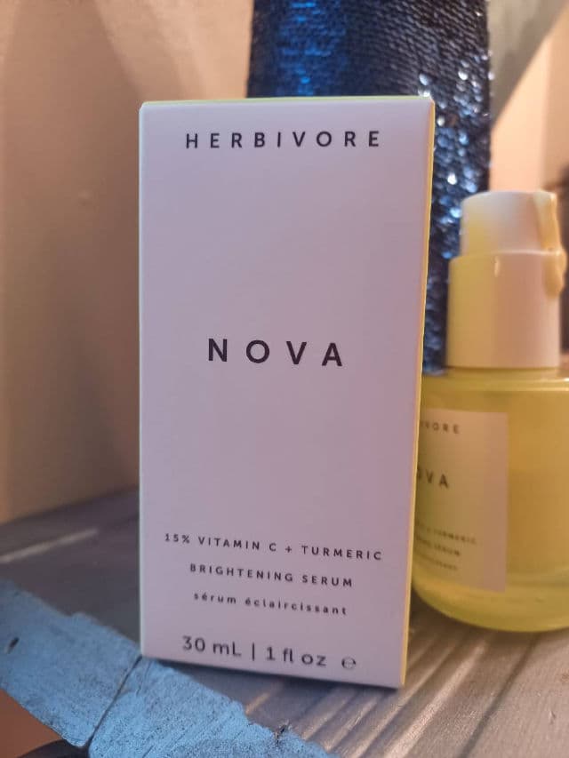 Herbivore Botanicals Nova 15% Vitamin C + Turmeric Brightening Serum review photo by SarahRD