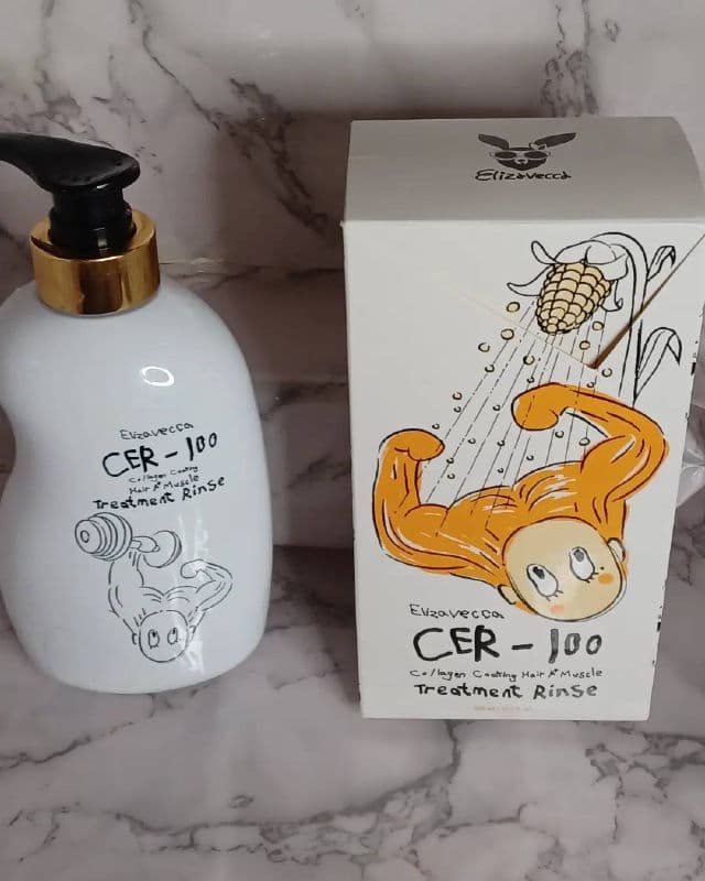 ELIZAVECCA CER-100 Collagen Coating Hair Muscle Treatment Rinse	 review photo by SarahRD