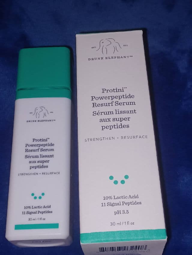 Drunk Elephant Protini Powerpeptide Resurf Serum review photo by SarahRD