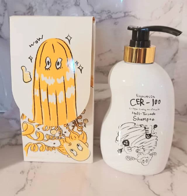 ELIZAVECCA CER-100 Collagen Coating Hair A+ Muscle Tornado Shampoo review photo by SarahRD