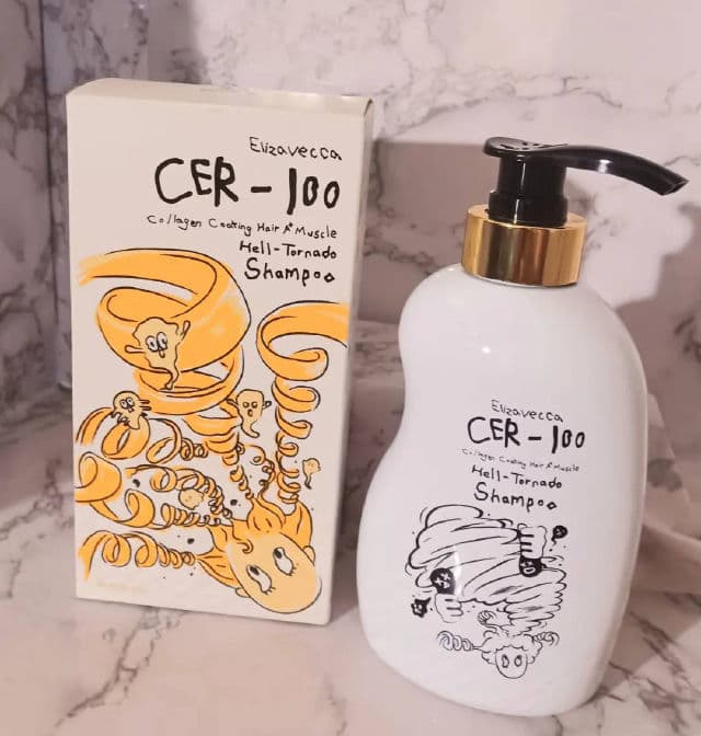 ELIZAVECCA CER-100 Collagen Coating Hair A+ Muscle Tornado Shampoo review photo by SarahRD