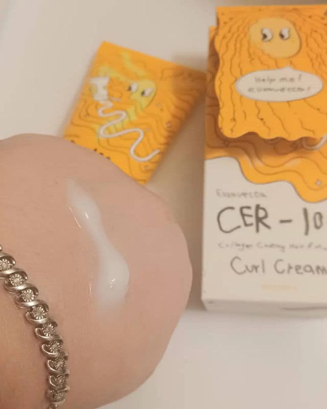 ELIZAVECCA CER-100 Collagen Coating Hair A+ Muscle Curl Cream review photo by SarahRD
