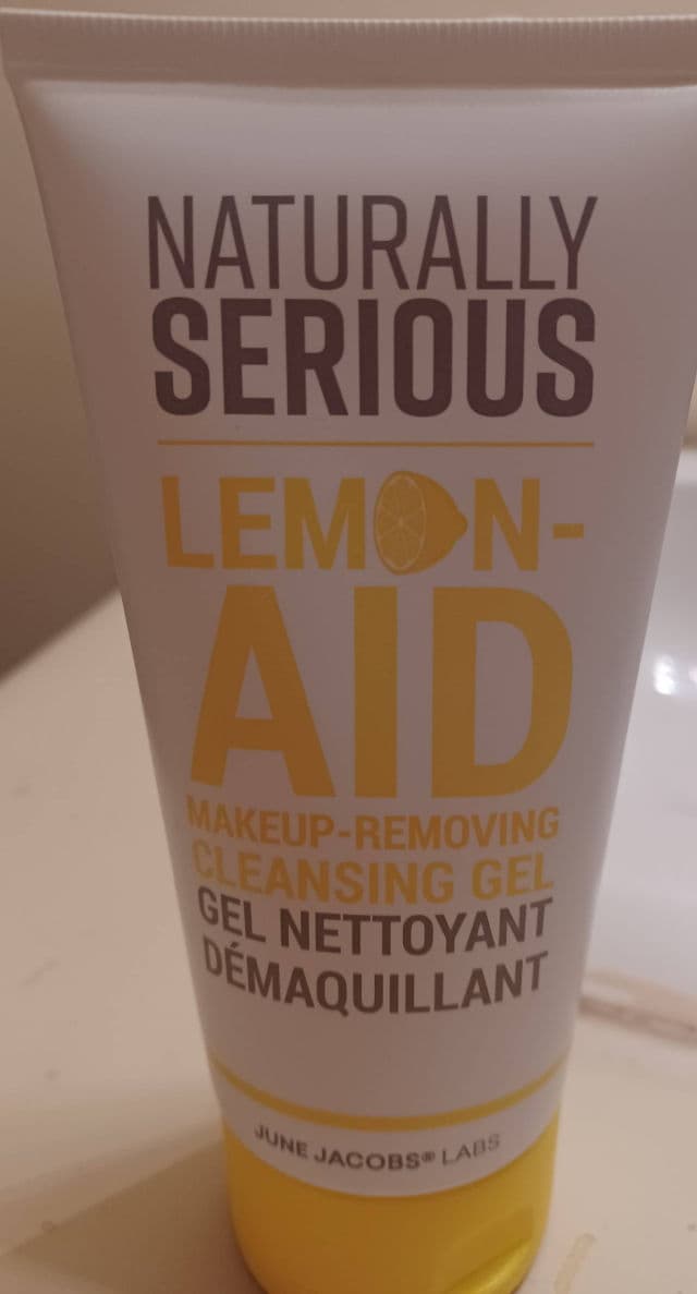 Naturally Serious Lemon-Aid Makeup-Removing Cleansing Gel review photo by SarahRD