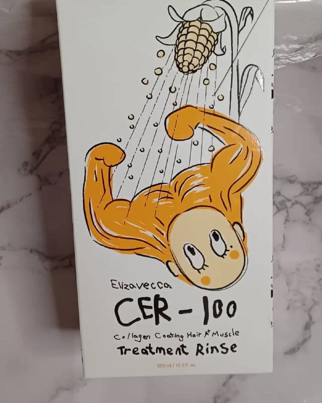 ELIZAVECCA CER-100 Collagen Coating Hair Muscle Treatment Rinse	 review photo by SarahRD