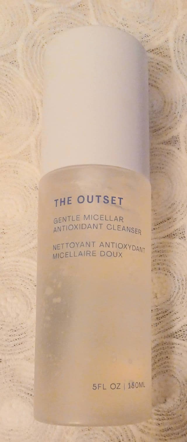 THE OUTSET Gentle Micellar Antioxidant Cleanser review photo by SarahRD