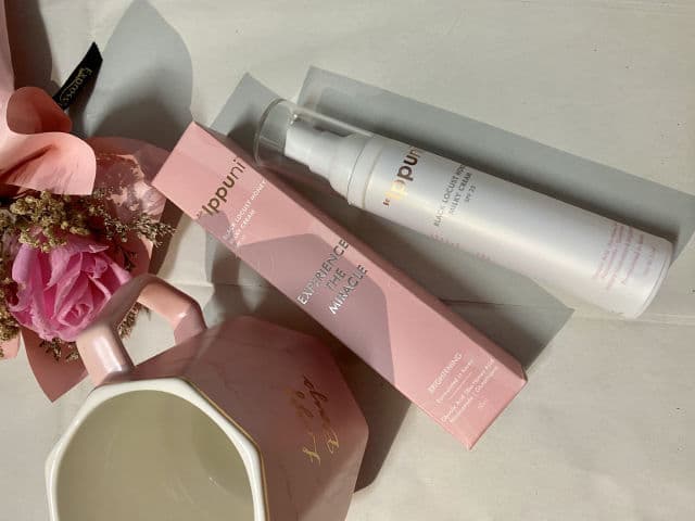 Be.Ippuni Black Locust Honey Milky Cream SPF25  review photo by sgeecakeeee