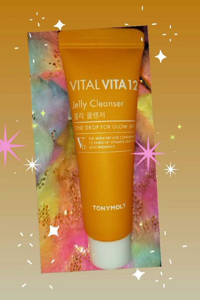 TONYMOLY Vital Vita 12 Jelly Cleanser review photo by DiscoveringDaily