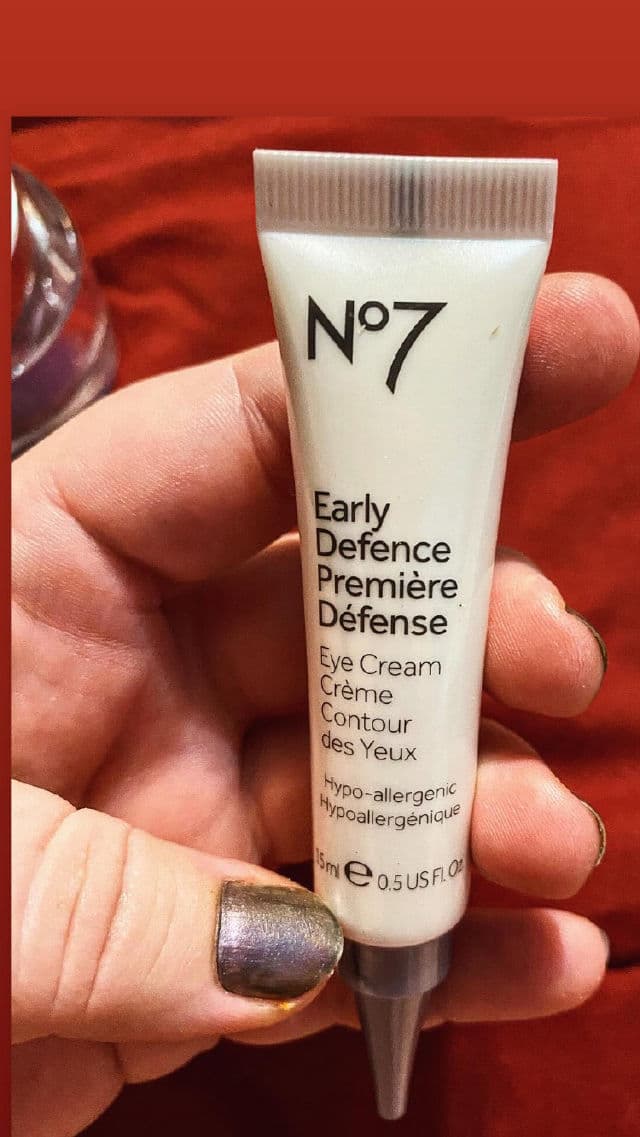 No7 Early Defence Eye Cream review photo by DiscoveringDaily