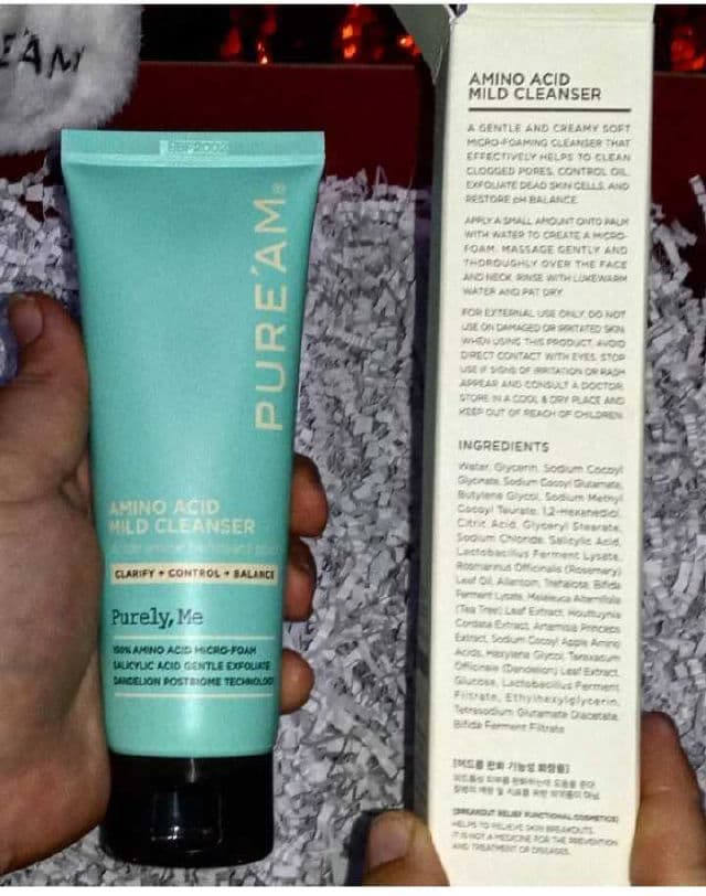 Pure'am Amino Acid Mild Cleanser  review photo by DiscoveringDaily