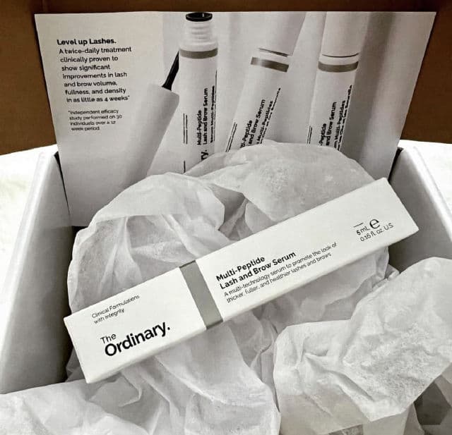 The Ordinary Multi-Peptide Lash and Brow Serum review photo by daniellesheree