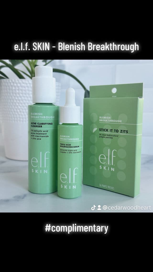 ELF Blemish Breakthrough Triple-Acid Resurfacing Serum review photo by daniellesheree