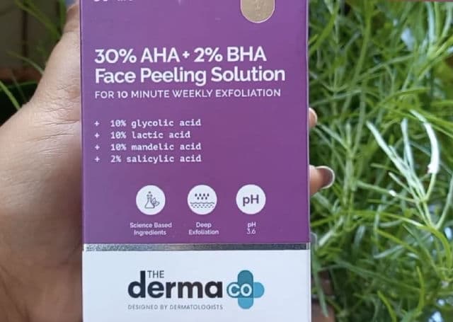 The Derma Co. 30% AHA + 2% BHA Peeling Solution review photo by ponytailpalooza