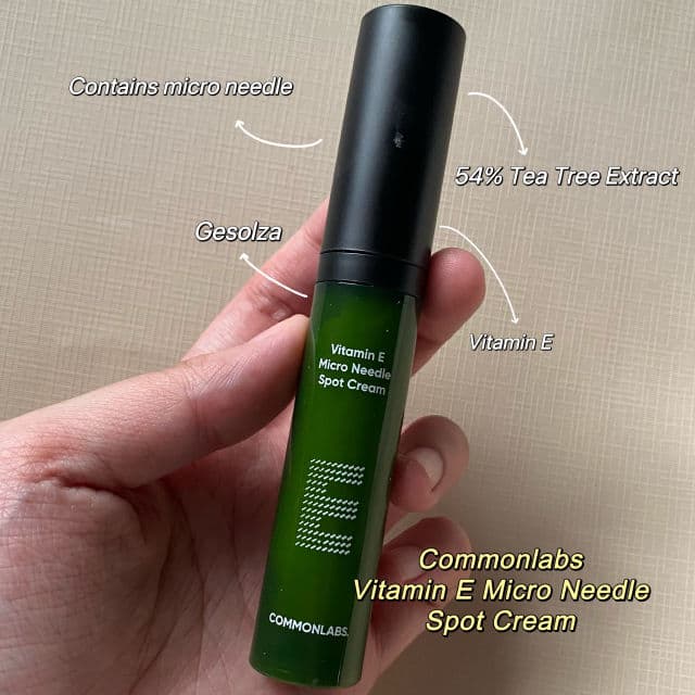 COMMONLABS Vitamin E Micro Needle Spot Cream review photo by natashacosme