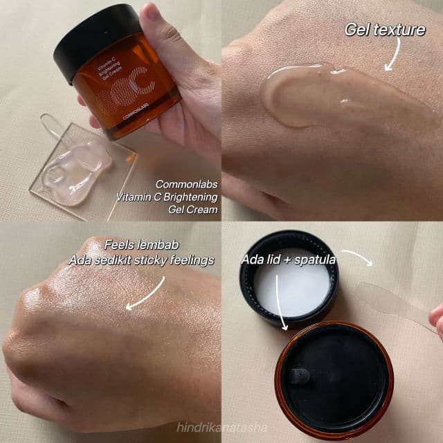 COMMONLABS Vitamin C Brightening Gel Cream review photo by natashacosme