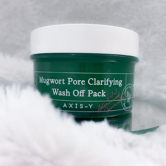 AXIS-Y Mugwort Pore Clarifying Wash Off Pack review photo by natashacosme