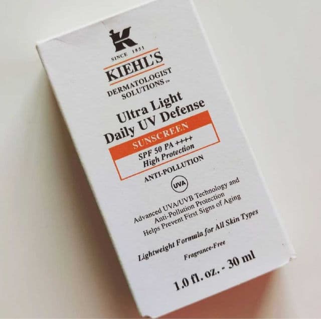 Kiehl's Super Fluid UV Defense SPF 50+ review photo by estrellabilbo