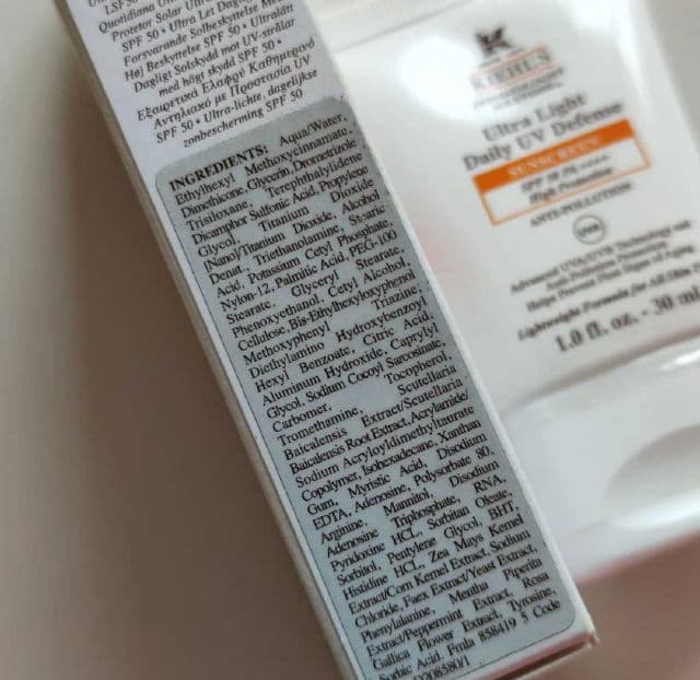 Kiehl's Super Fluid UV Defense SPF 50+ review photo by estrellabilbo