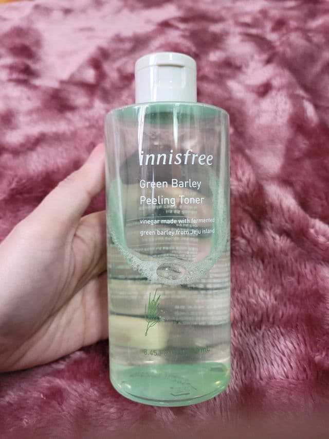 INNISFREE Green Barley Peeling Toner review photo by trianderror