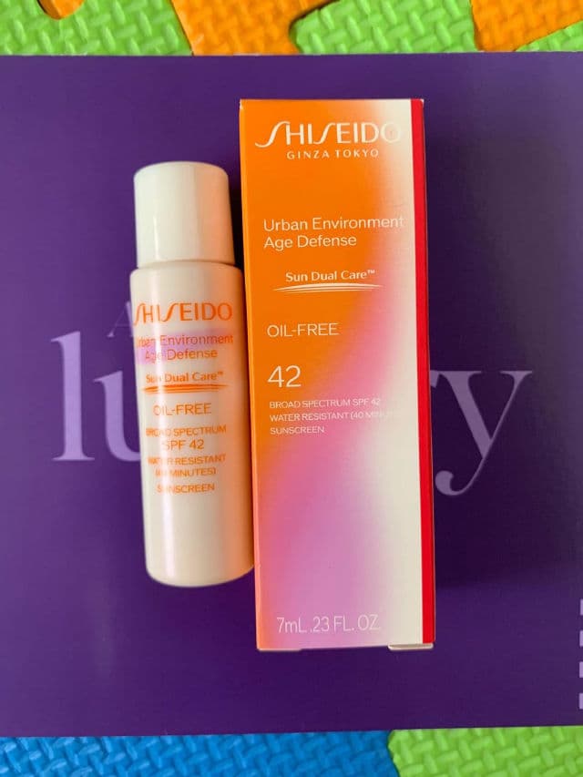 Shiseido Urban Environment Sun Care Dual Fresh Moisture Hyaluronic Acid SPF 42 review photo by JennyHo