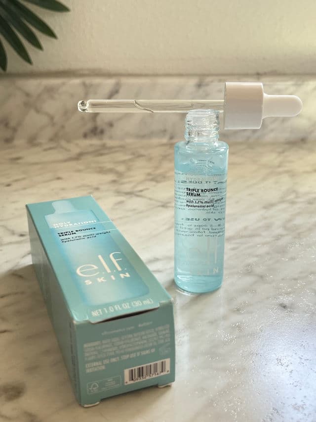 ELF Holy Hydration! Triple Bounce Serum review photo by Jaysbeautylife