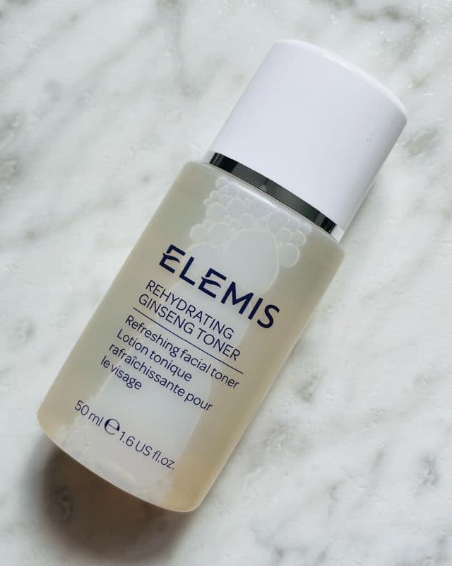 Elemis Rehydrating Ginseng Toner review photo by Jaysbeautylife