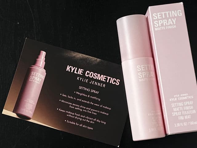 KYLIE COSMETICS Setting Spray review photo by Jaysbeautylife