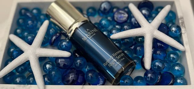 LaMarine Skincare Retinol Renewal Night Serum review photo by Jaysbeautylife