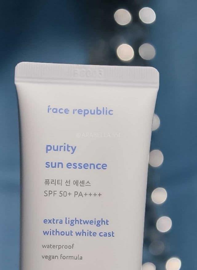 Face Republic Purity Sun Essence SPF50+ PA++++ review photo by itsarabella