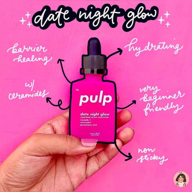 pulp Date Night Glow Serum review photo by chubbiepeachie