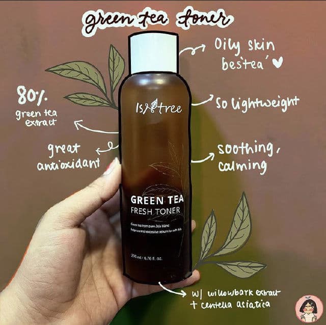 ISNTREE Green Tea Fresh Toner review photo by chubbiepeachie