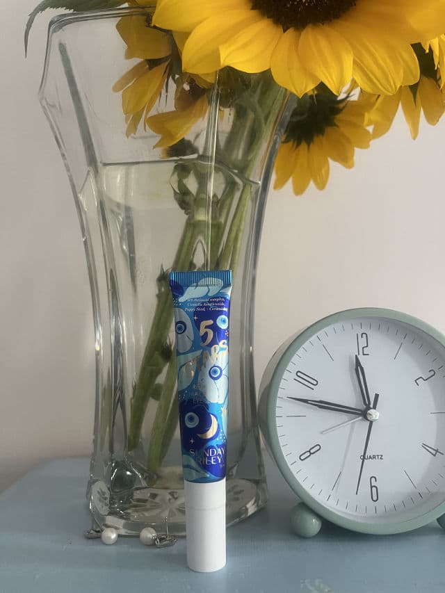 Sunday Riley 5 Stars Retinoid + Niacinamide Eye Serum review photo by glowwithalison