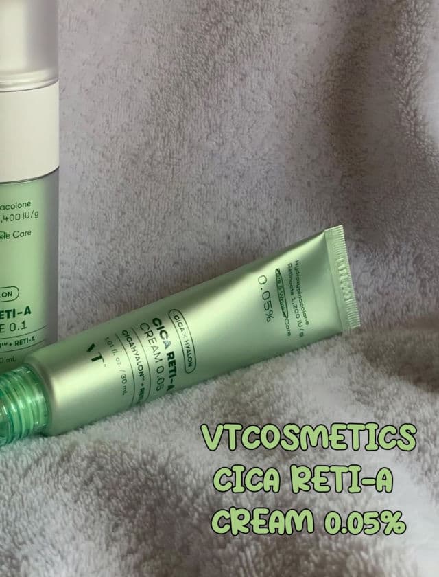 VT COSMETICS Cica Reti-A Cream 0.05% review photo by brokedgirls