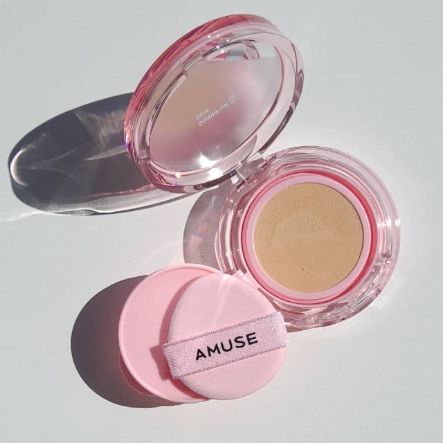 AMUSE Dew Power Vegan Cushion SPF50 PA++++ review photo by Kiniumsia