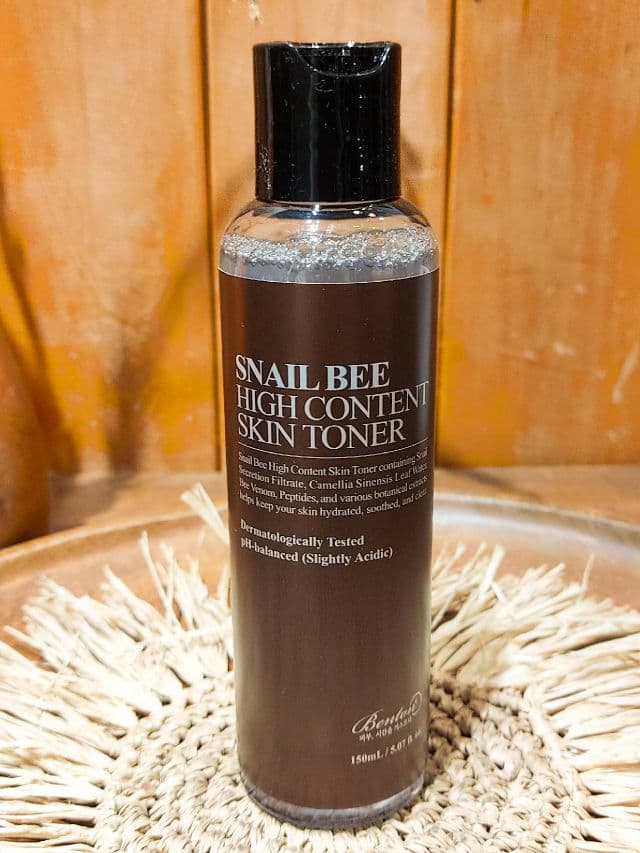 BENTON Snail Bee High Content Skin Toner review photo by Cristagen