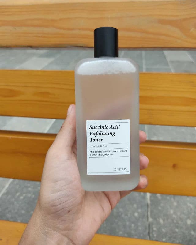 CHIYOU Succinic Acid Exfoliating Toner review photo by Cristagen