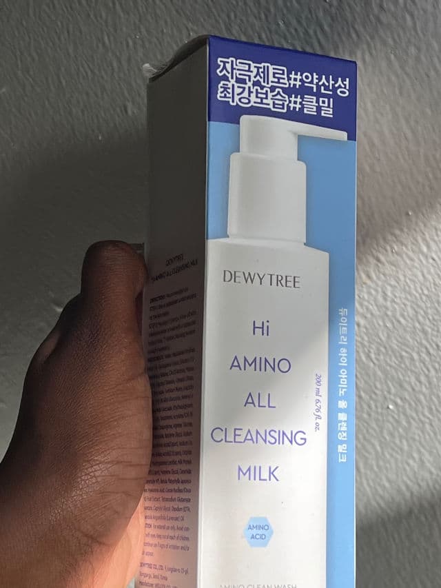 DEWYTREE Hi Amino All Cleansing Milk review photo by beachyglows