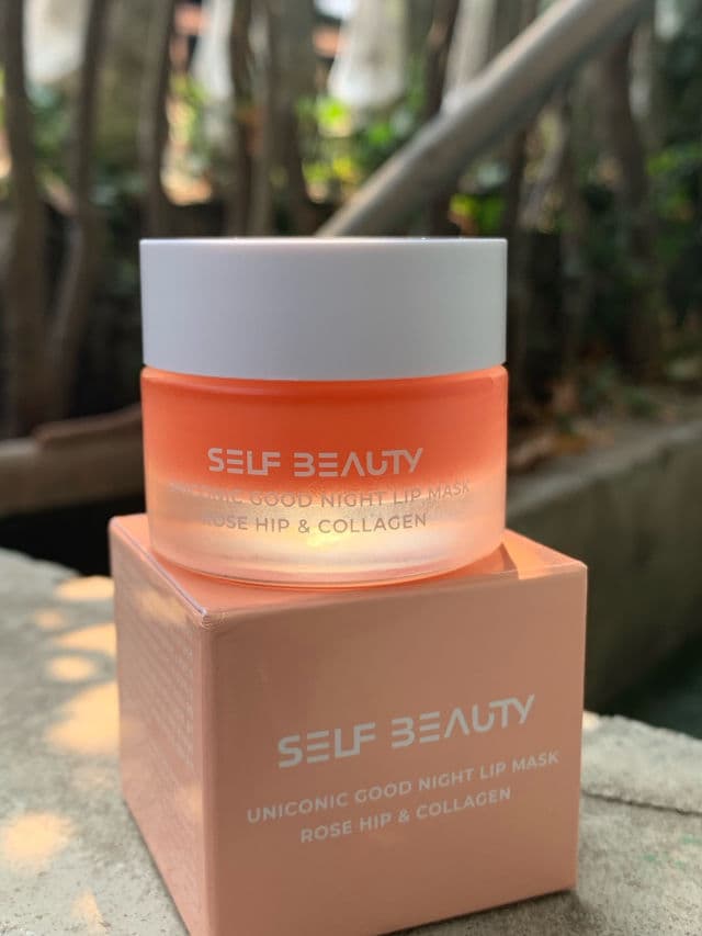 SELF BEAUTY Uniconic Good Night Hydrating Vegan Lip Mask - Rosehip & Collagen review photo by itsirgs