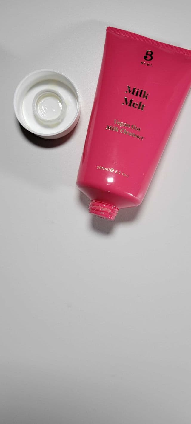 BYBI Beauty Milk Melt Vegan Oat Cleanser review photo by emilyinskincare
