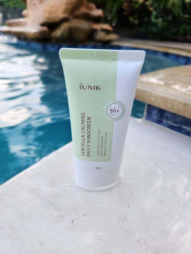 Iunik Centella Calming Daily Sunscreen SPF 50 PA++++ review photo by Kat573