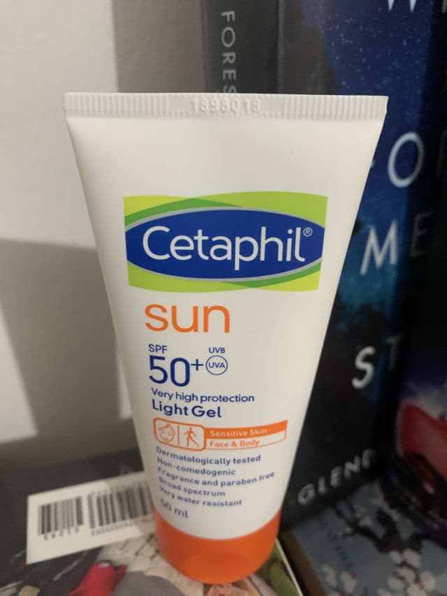 Cetaphil Sun Light Gel SPF50+ review photo by BetterBareFaced